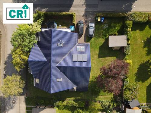 Draufsicht - Modernisiertes Mehrfamilienhaus mit 3 Einheiten in ruhiger Lage von Marburg-Cyriaxweimar