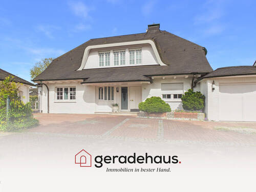 Titelbild - Exklusives Wohnjuwel - stilvolles Einfamilienhaus mit Charakter