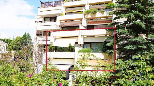 Westseite - Außergewöhnliche 5 Zimmer-Wohnung mit 3 Balkonen und TG-Stellplatz