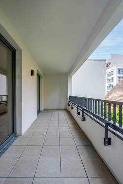 Blick auf die Loggia - 