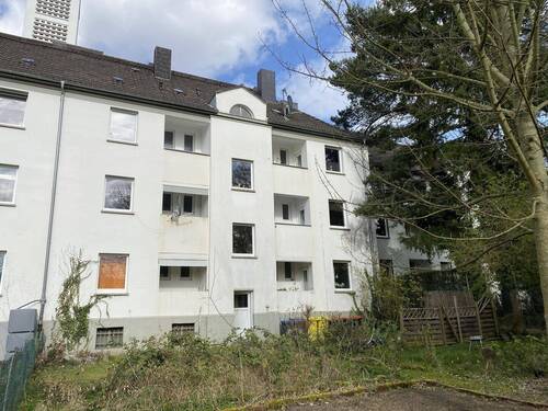 Gartenansicht - 1 Zimmer Mehrfamilienhaus, Wohnhaus in Aachen