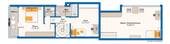Grundriss Obergeschoss - 