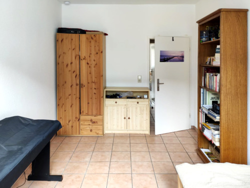 Wohn-/ Schlafzimmer - 1 Zimmer Etagenwohnung in Düsseldorf