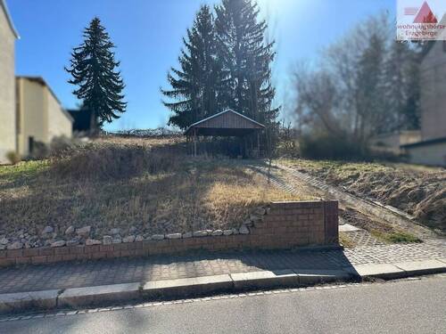 Straßenfront - Grundstück in Lugau/Erzgebirge zum Kaufen