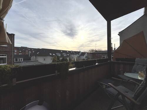 Blick vom Balkon - 