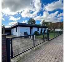 Flachdach-Bungalow in ruhiger Sackgassenlage mit Süd-Garten. - Flensburg Weiche