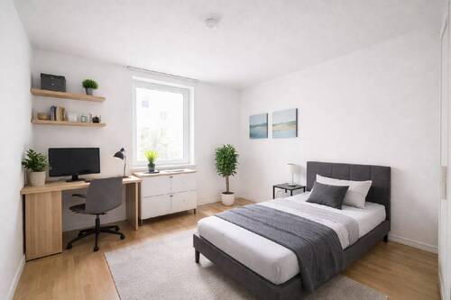 Schlafzimmer nach Renovierung - 