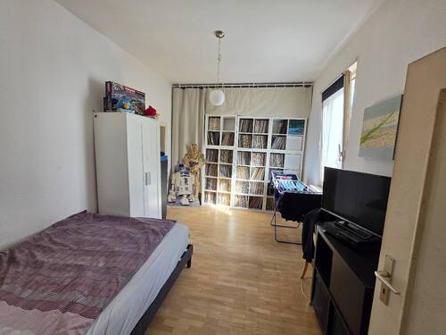 Schlafzimmer - Etagenwohnung mit 49,00 m&sup2; in Trier zum Kaufen