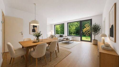 So könnte der Wohnbereich aussehen - Einfamilienhaus mit 96,00 m&sup2; in Berlin zum Kaufen