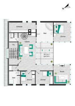 1. Dachgeschoss - 