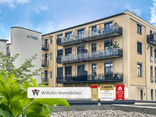 Repräsentatives Mehrfamilienhaus - Loft-Wohnung und direktem Seeblick l Bezugsfrei l Exklusiv leben im Altwerk Pouch