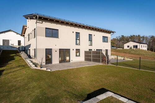 Bild 1 - Neubau-Doppelhaushälfte in Walderbach - energieeffizient, modern, hochwertig!