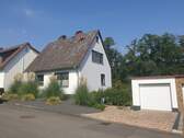 Hausansicht - Freistehendes Einfamilienhaus mit Keller, Garten & Garage