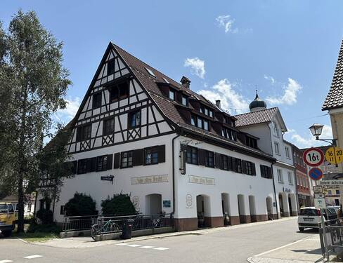 Gebäudeansicht - Gewerberäume teilbar für Praxis, Lager, etc. in Isny nahe der Fußgängerzone