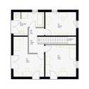Grundriss Obergeschoss - Einfamilienhaus mit 111,70 m&sup2; in Hürtgenwald zum Kaufen