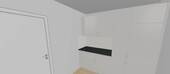 Küche (Ablage, Kühlschrank) - 
