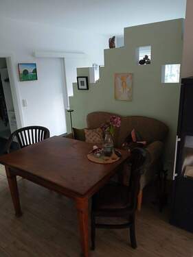 Essbereich zum Schlafbereich - 