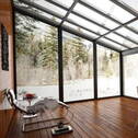 Wohnzimmer als Wintergarten - 