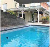 NEUER PREIS! Großes Haus mit Garten, Pool und Kamin im Norden von Jena zu verkaufen - 145.000 € seit Kauf an Zusatzinvestitionen verbaut