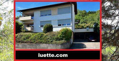 Aussenansicht - 3-Zi-Whg, ca. 94 m² Wohnfl., Rheinblick, gr. Sonnenterrasse und Balkon, Gartenspielbereich, EBK, in kl. 2FamH, Nähe S...