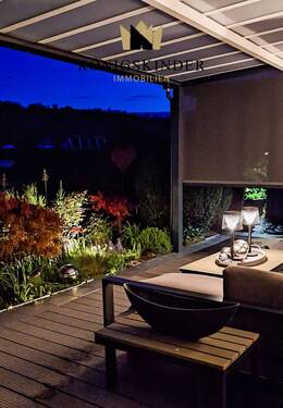 Terrasse bei Nacht - 