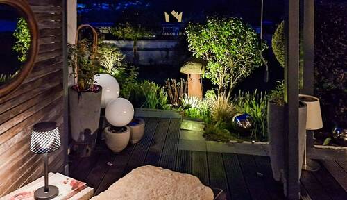 Terrasse bei Nacht - 