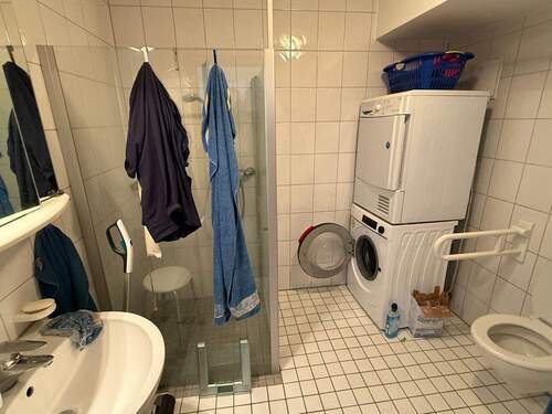 Duschbad, innenliegend - Etagenwohnung mit 38,20 m&sup2; in Flein zur Miete