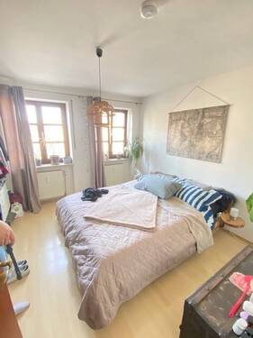 Schlafzimmer - Etagenwohnung mit 59,00 m&sup2; in Passau zum Kaufen