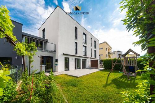 Rückansicht - Ein Zuhause zum Ankommen - moderne Doppelhaushälfte mit Wohlfühlfaktor