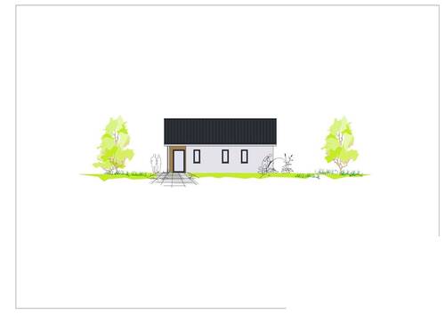 Seitenansicht Putz weiß - 3 Zimmer Mehrfamilienhaus, Wohnhaus zum Kaufen in Burgwedel