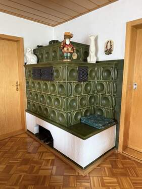 Kachelofen mit neuem Einsatz - 