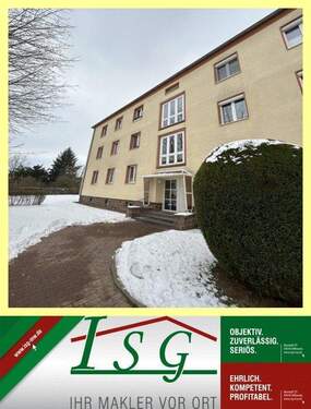 Haus - Frei werdende 2-Raum-Wohnung mit BALKON am Schwanenteich