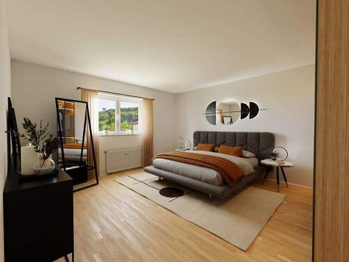 Visualisierung Schlafen OG - 