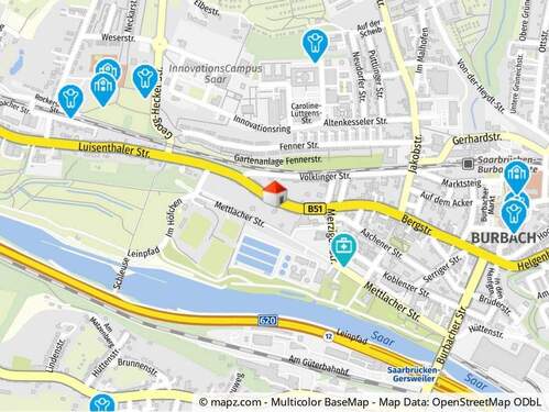 Geolyzer Kartenausschnitt - 