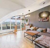 Außergewöhnliche Dachgeschosswohnung mit Loggia & Blick ins Grüne - Saarbrücken Burbach