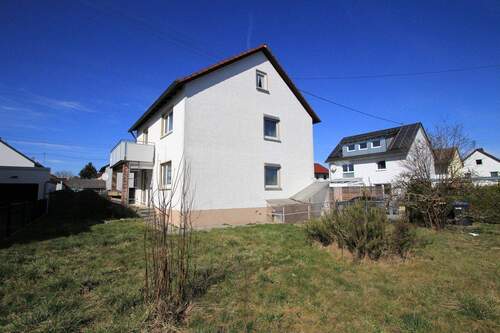 Gartenansicht - Einfamilienhaus mit 112,50 m&sup2; in Günzburg zum Kaufen