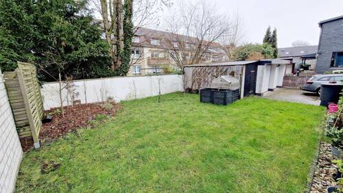 Gartenansicht - 1 Zimmer Mehrfamilienhaus, Wohnhaus in Oberhausen