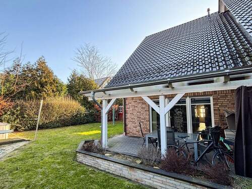 Terrasse + Garten - 5 Zimmer Doppelhaushälfte in Hörstel