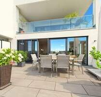 Exklusive 4-Zimmer-Erdgeschosswohnung mit großer Terrasse und Ausblick - stilvoll wohnen! - Nürtingen Hardt