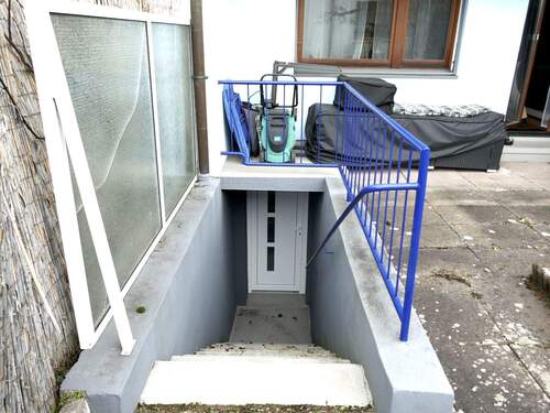 Kelleraufgang vom Garten NEU - 