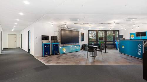 Empfangsbereich - Große Bürofläche in München Pasing - All-in-Miete