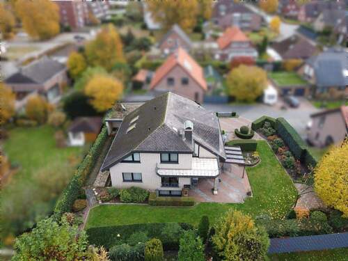 Luftaufnahme - 7 Zimmer Einfamilienhaus in Salzbergen