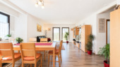Wohn- und Essbereich - Etagenwohnung mit 87,00 m&sup2; in Gailingen zum Kaufen