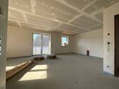 Wohnzimmer Küche - exklusive Neubau-Eigentumswohnung mit Balkon