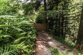Grundstückszugang vom Wald - 