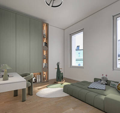 Kinderzimmer - 3 Zimmer Etagenwohnung zum Kaufen in Bonn