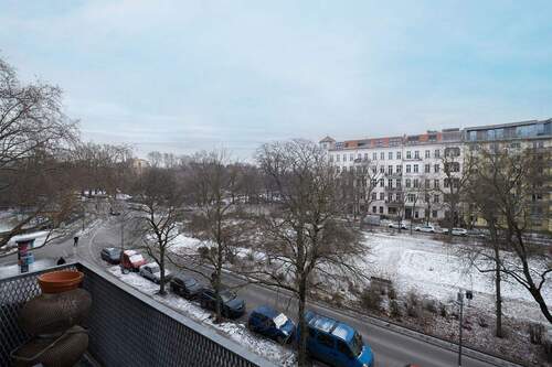 Blick von Loggia auf den Landwehrkanal - 