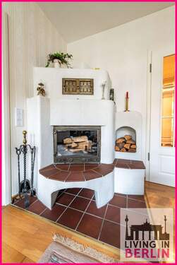 Kamin im Wohnzimmer - 