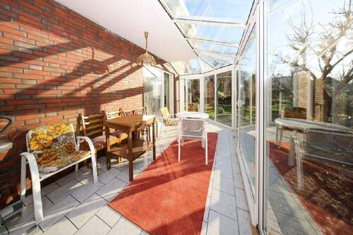 Wintergarten mit Fußbodenheizung - 