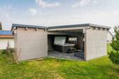 Saunahaus mit Whirlpool - 